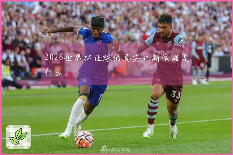 2026世界杯让球的真实判断依据是什么